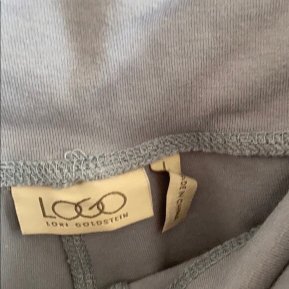 Logo L blue Capri legging pants - Picture 3 of 4